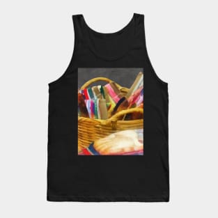 Sewing - Ribbons in Basket Tank Top